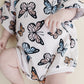 Short Sleeve Bubble Romper | Butterflies