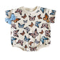 Short Sleeve Bubble Romper | Butterflies