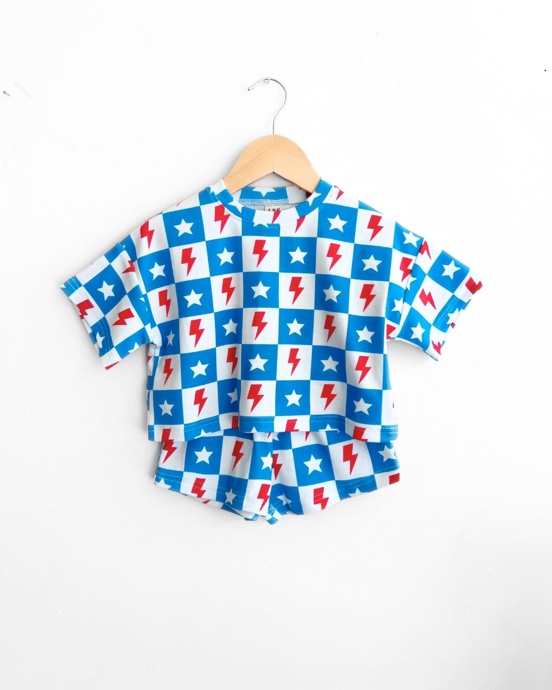 Shorts Set | Checks & Stars