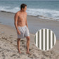 Men's Board Short | Olive Stripe