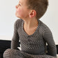 Bamboo Two Piece Pajamas | Street Micro Check