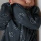 Bamboo Zip Pajamas | Smiley Ribbed