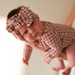 Long Sleeve Bamboo Snapsuit | Window Pane