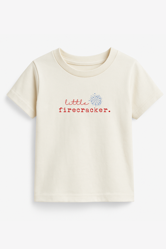Little Firecracker Organic Kids T-Shirt
