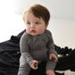 Bamboo Zip Pajamas | Street Micro Check