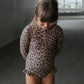 *PRE-ORDER* Girl's Long Sleeve Swimsuit | Leopard