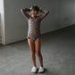 *PRE-ORDER* Girl's Long Sleeve Swimsuit | Leopard