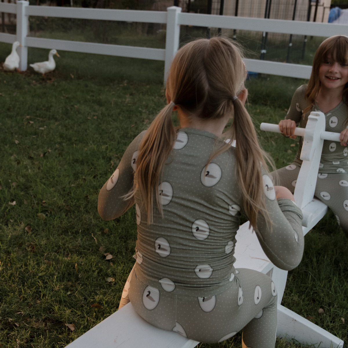Bamboo Two Piece Pajamas | Mallard Frames