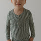 Bamboo Two Piece Pajamas | Lucky Micro Check