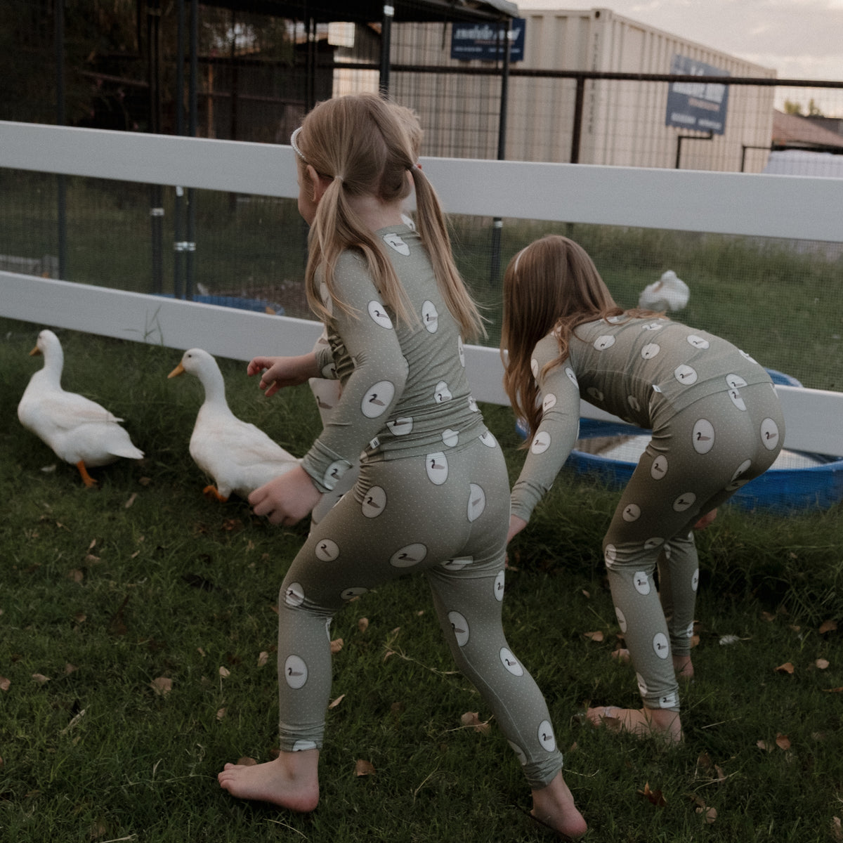 Bamboo Two Piece Pajamas | Mallard Frames
