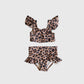 *PRE-ORDER* Girl's Two Piece Swimsuit | Leopard