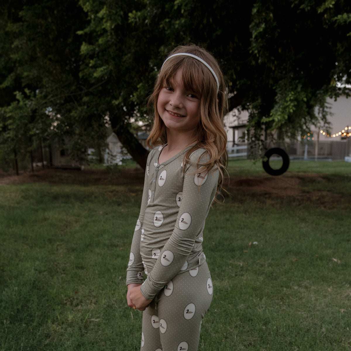 Bamboo Two Piece Pajamas | Mallard Frames