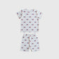 Bamboo Short Set | Americana Ribbed