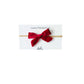 Velvet Bow Headband