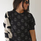 Women's Boxy Tee Lounge Set | Flaming Hearts