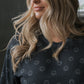 Women's Boxy Tee Lounge Set | Smiley Ribbed