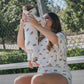 Bamboo Zip Pajamas | Americana Ribbed