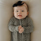 Bamboo Zip Pajamas | Green Flowers
