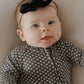 Bamboo Zip Pajamas | Green Flowers