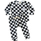 Checkered Smiley Lounge Set